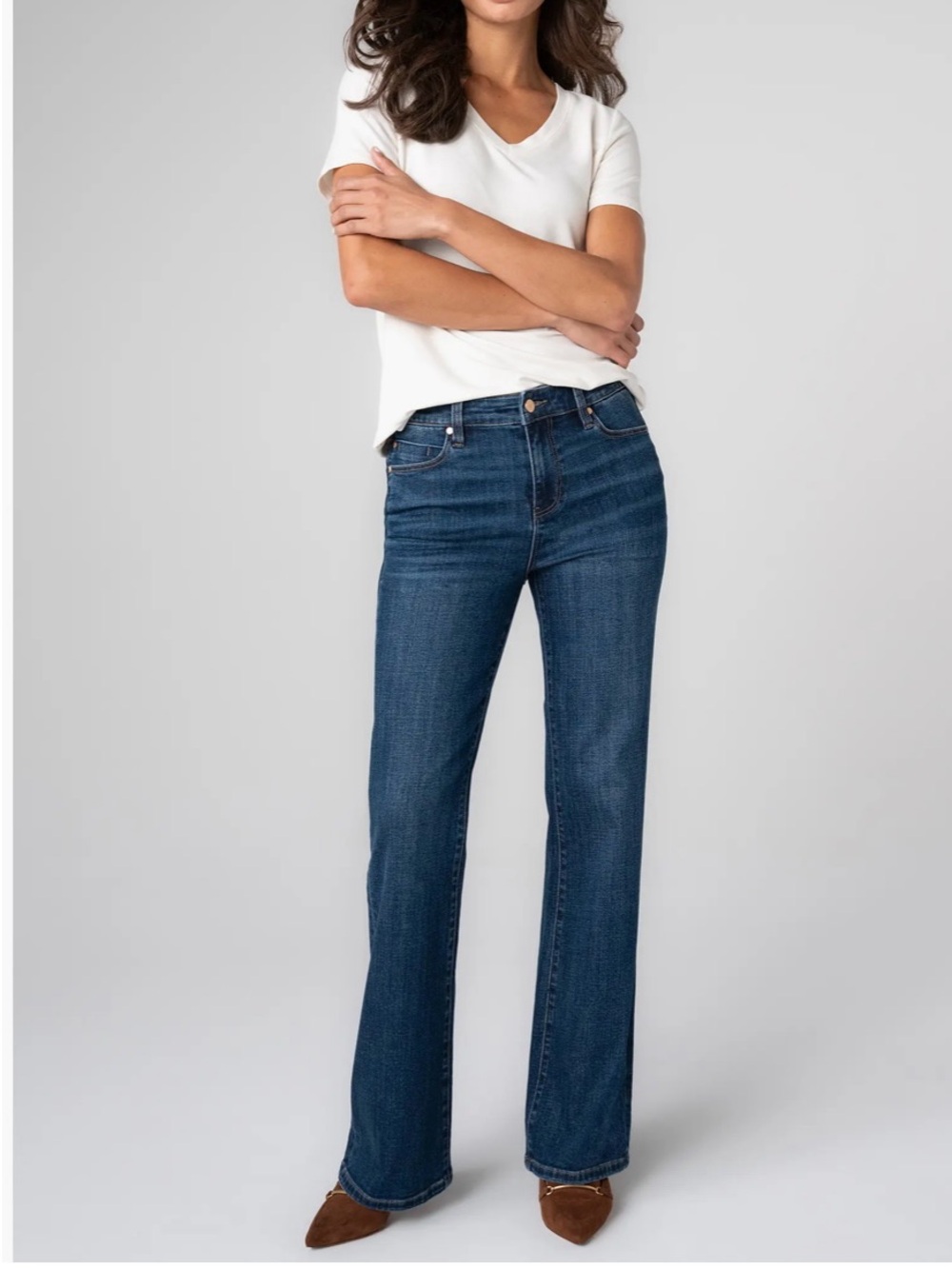 Liverpool Lucy Dark Blue Boot Cut Women’s Jeans size 14/32